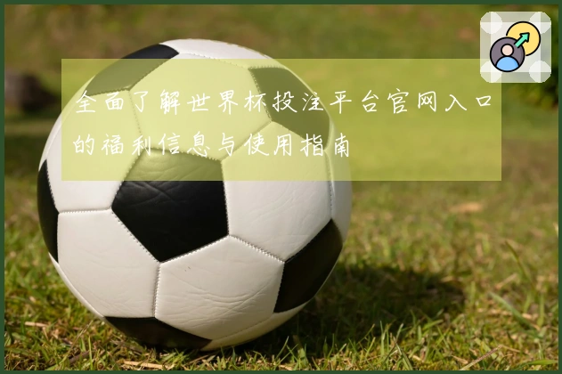 全面了解世界杯投注平台官网入口的福利信息与使用指南
